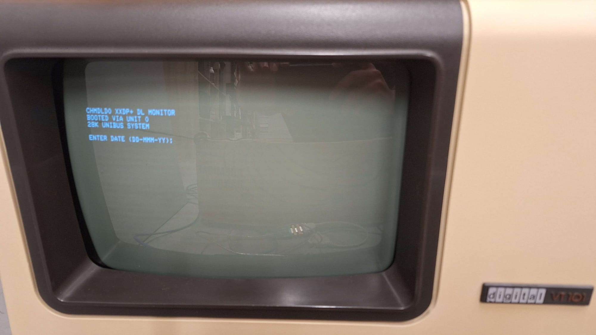 PDP-11/40 Running Diagnostics