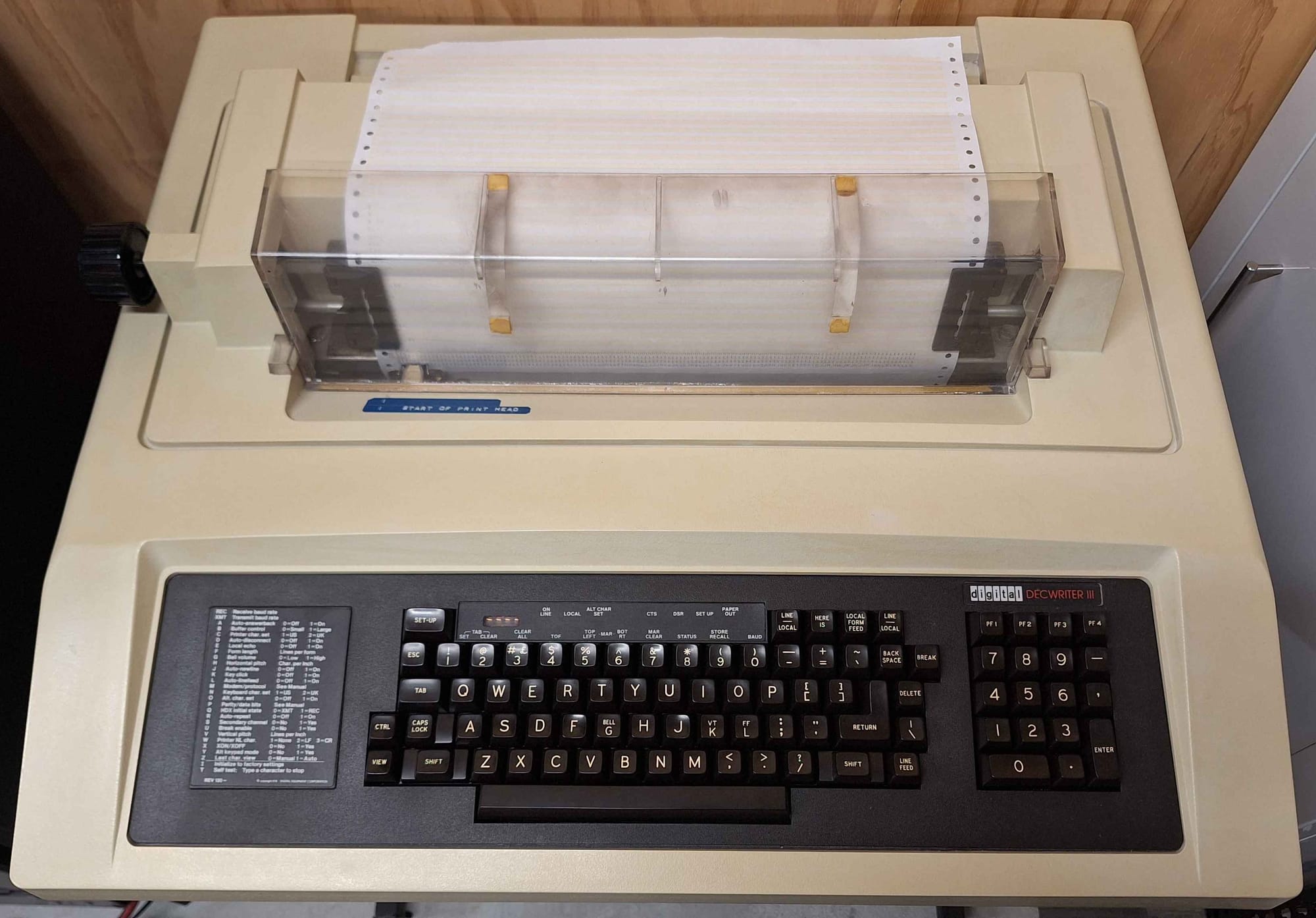 DECwriter III Carriage Repair