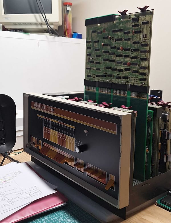 PDP-8/e RX8E Repair